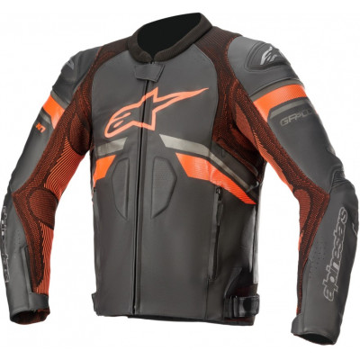 Μπουφάν μηχανής ALPINESTARS GP PLUS R V3 RIDEKNIT BLACK/RED FLUO